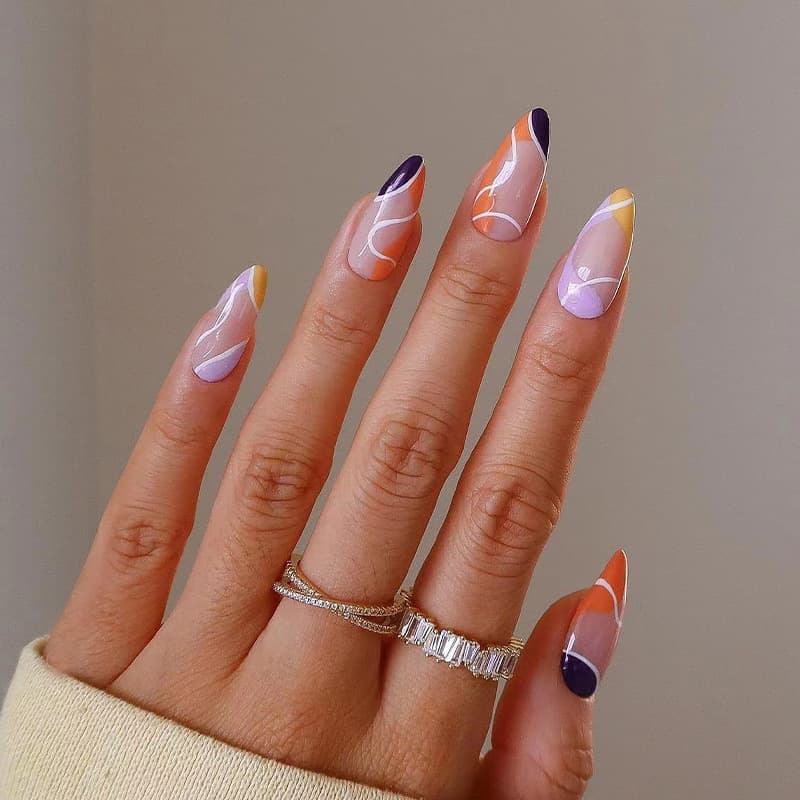 Rose Nude Long Press On Nails